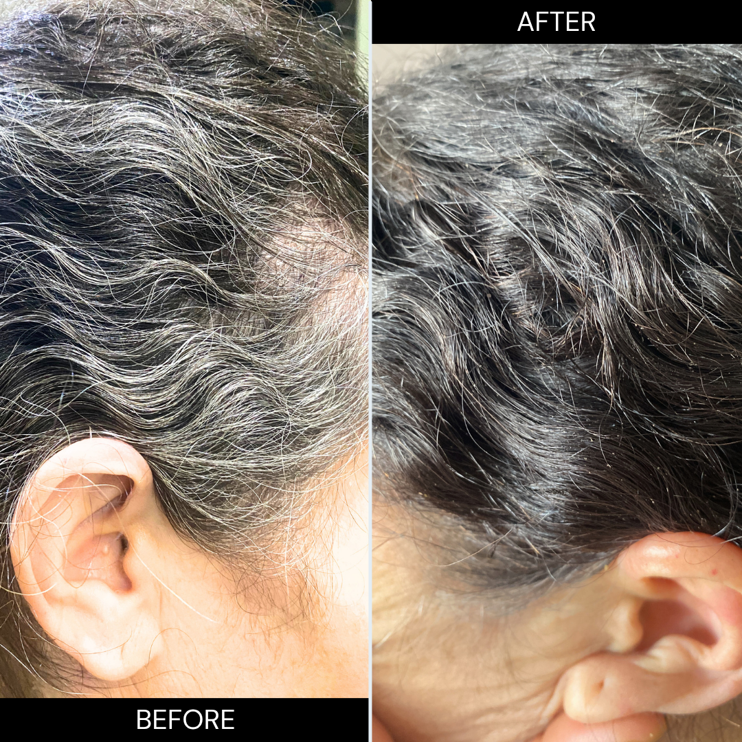 TËNA — Coloration Naturelle 100 % Plantes (Châtain Foncé → Noir)