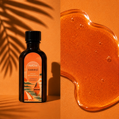 DUO SHAMSÏ | Huile Bronzante + Huile Nacrée (2 × 50 ml)